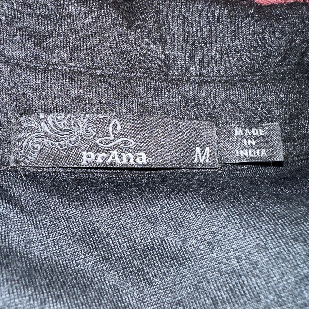 PrAna Besha Women's M Dark Gray Wool Blend Button Long Sleeve Collar Shirt Dress - Picture 5 of 6